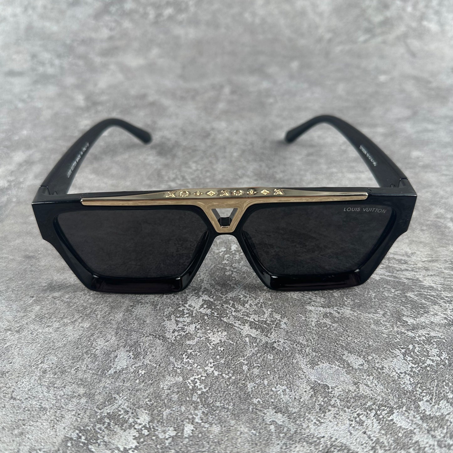 Evidence Sunglasses Black And Gold